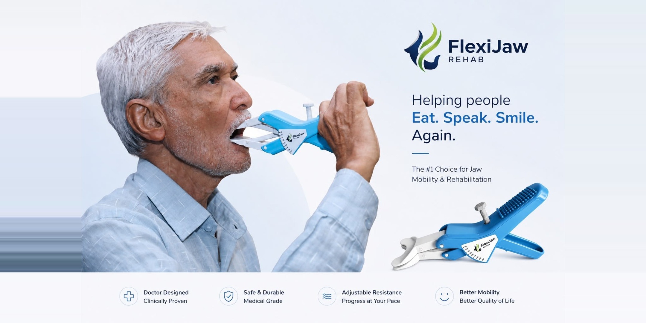 FlexiJaw rehabilitation device